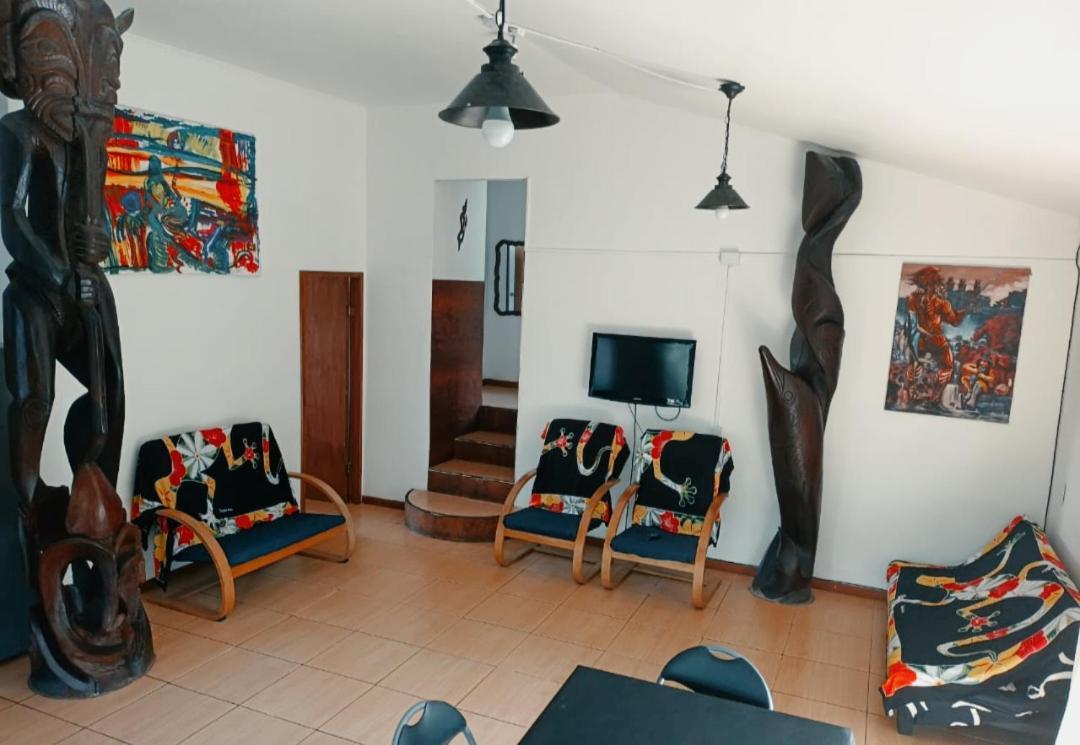 Cabana Ideal Familia 6 A 12 Personas! Hanga Roa Exteriör bild