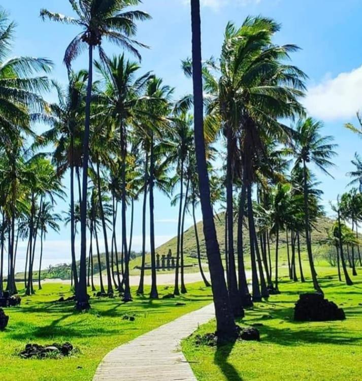 Cabana Ideal Familia 6 A 12 Personas! Hanga Roa Exteriör bild